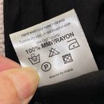 La Leela Womens Kimono Blouse Pom Pom Cover Up Swimwear Black One Size NWT Photo 6