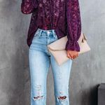 VICI  | Rosa Velvet Lace Babydoll Top Photo 3