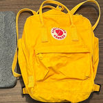 Fjallraven Kanken Yellow Backpack Gold Photo 0