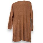 Staccato  women's size small copper tone duster cardigan long sleeve with pockets Photo 8