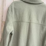 Hilary Radley  Women's Large Sage  Fleece Shacket Collared Casual Photo 7