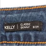 Tahari  Medium Wash “Kelly” Skinny Jeans Photo 5