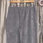Blair Corduroy Short Pants Grey Elastic Waist pockets Photo 6