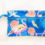 None Tropical flamingo vacay travel cosmetics bag Photo 0