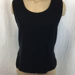 Yeohlee Black Sleeveless Basic Shell Top XL Photo 0