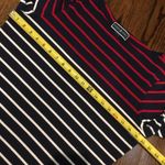 Karen Scott Striped Cuffed Elbow Sleeve Top Photo 5