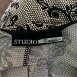 Floral Applique Lace Slip Cami Dress Whimsygoth Fairy Dark Romantic Witchy Black Size M Photo 9