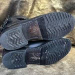 Frye Black Veronica Back Zip Engineer Boots Photo 3