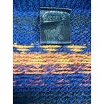 Arconi's Alpaca Wool Blend Cardigan Sweater Aztec Southwestern Style Size M Blue Size M Photo 3