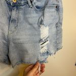 Denizen from Levi's Light Wash Distressed Jean Shorts Size 6 Photo 2