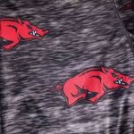 Arkansas Razorbacks Charcoal Leggins Size Small Gray Photo 5