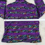 Chico's  Design Sequin Jacket Embellished‎ Button Down Party Purple Size 1 M Art Photo 1