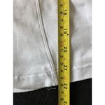 Lululemon White Full Tilt Long Sleeve‎ Pullover Ruffle Trim T Photo 6