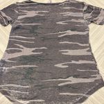 Z Supply  Camo Pocket Tee in Gray Camouflage Burnout Triblend Size Small Photo 6