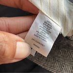 EXPRESS | Heather Gray Wool Silk Blend Editor Fit Trousers Sz 2 Photo 5