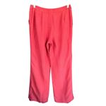 Talbots A5  Women's Pink Silk Linen Blend Dress Pants‎ Size 8 Photo 6