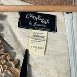 Gunne Sax by Jessica 70s Prairie Maxi Dress Blue Ivory Victorian Vintage 7 Photo 5