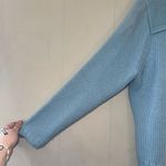 Eddie Bauer Eddie Bauer Petite XLP Blue Hooded Toggle Sweater Women's Cardigan Photo 4