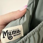 Show Me Your Mumu  Heather halter maxi dress in silver sage MEDIUM Photo 5