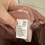 American Eagle Outfitters Women’s 8 Sateen Pink Jeggings Photo 3