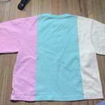 Teddy Fresh  large colorblock tee shirt Photo 6