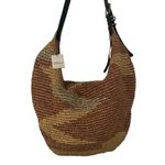 Free People Beige/Brown Slouchy Straw Tote(NWT) Brown Photo 3