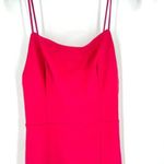 ASOS NWT  Club L London Square Neck High Split Maxi Dress Fuschia Pink Size 2‎ Photo 6