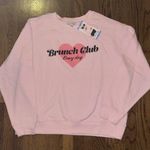 Wildfox NWT “Brunch Club Every Day” Sweatshirt Women’s Large Photo 0