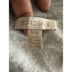 Bordeaux  Gray Open Drape Front Cardigan Jacket Size M Photo 7