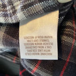 Dress Barn Black White Red Plaid Long Sleeve Button Up Shirt Size 2X Photo 4