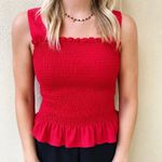 RB Threads Red Tank Top Photo 0