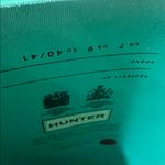 Hunter  Boots in Tiffany Blue turquoise mint RARE size 9 Photo 1