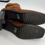 Franco Sarto Vintage Made in Brazil faux leather tall brown tan boots size 8.5 Photo 2