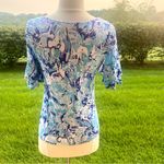 Lilly Pulitzer Lula Elephant Print Top Photo 9