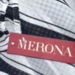 Merona really nice white blouse with black stripes! Ruffled at hem. NWT Photo 5