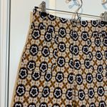 Maeve Anthropologie Colette Cropped Wide Leg Pants 70s Floral Hippie Sz 27 p Photo 3