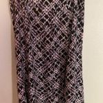 Talbots 100% Silk Patterned Midi Skirt Size 10 Multicolor Photo 3