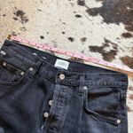 Citizens of Humanity Straight Leg Black Wash Jeans Size 28 Photo 6
