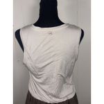 prAna  Perry Small Block Midi Dress Sleeveless Scoop Neck Green/cream Pockets Photo 3