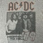AC/DC Highway to Hell Graphic TShirt Gray Size Large Photo 1