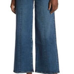 Current/Elliott Current Elliot wide leg seam front crop Jean size 26 Photo 0