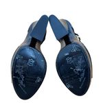 Alice + Olivia  Croc Embossed Platform Sandals New Black Size 10.5 Photo 6