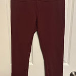 Lululemon  athletica Burgundy Leggings Photo 0