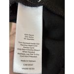 Talbots Womens Top Black Knit Gold Tone Horsebit Peplum 3/4 Sleeve 1X Photo 6