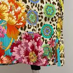 Johnny Was NWOT  Blue Leopard Shirt Dress or Cover Up Multicolor Size S Photo 8