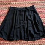 AMBIANCE BLACK BASIC A LINE FLOWY SKATER SKIRT Photo 0