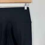 Carbon 38  Black Bungee Lace Ankle High Rise Leggings Photo 8