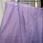 Talbots Lavender Irish Linen Pants Size 16 Photo 1