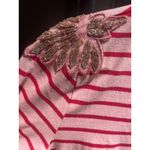 NWT TUCKERNUCK Red and pink Hindley top with appliqué Size XL Photo 7