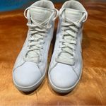 Nike  Court Royale 2 Mid Triple White lace up sneakers size 8.5 Photo 7